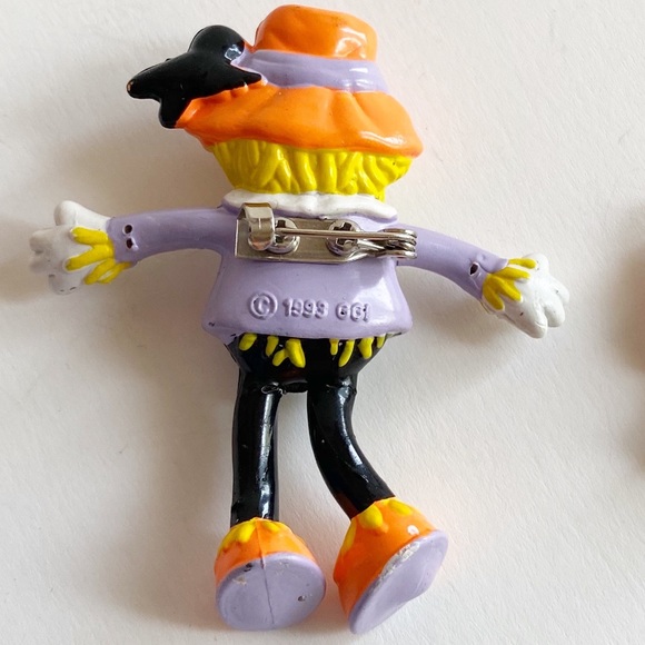 Vintage Halloween Brooches Lot Of 4 - Picture 6 of 14